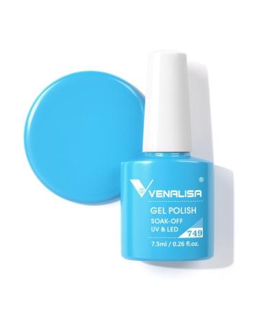 Gel Nail Polish 7.5ml Upgraded High Pigmentation Funny Bunny Glitter Gel Lacquer Nail Art Manicure Nail Gel Polish - (Color: 749)