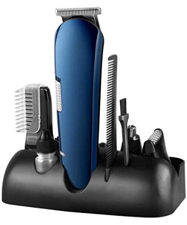 Easy Hair Clipper Multifunctional Hair Clipper Hair Clipper Razor Carving Scissors Nose Hair Chest Hair Ear Hair Electric Clippers One Color