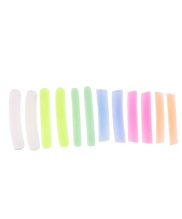 Eyelash Curlers Pads 6 Pairs Eyelash Perming Pads Lift Rods Pads Silicone Shield Pads Reusable Colorful
