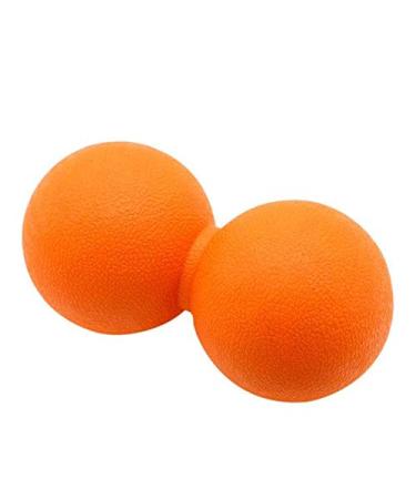 Qutsvosh Tpe Ball Gym Fitness Ball Therapy Relax Exercise Portable Massage Ball Stress Relief Improve Blood Circulation Orange