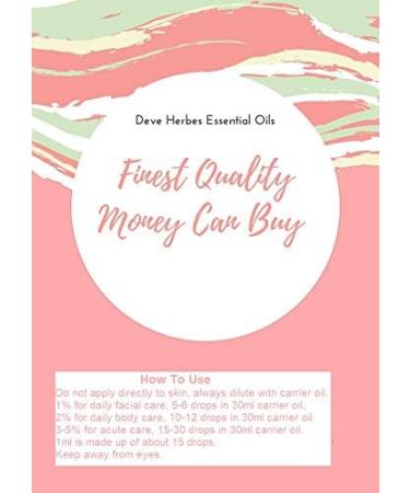  Deve Herbes Deve Herbs Pure Coriander Essential Oil (Coriandrum sativum) with glass dropper steam distilled 5ml (0.16 oz) - Buy Online on GoSupps.com