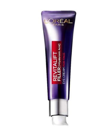 L'Or al Paris Hyaluron Eye Care Anti-Aging Cream - Revitalift Filler with Hyaluronic Acid & Vitamins | 30 ml - Shop Internationally for Radiant Skin - Buy Online on GoSupps.com