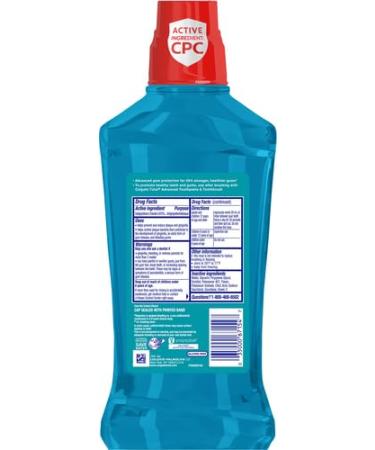 Colgate Total Gum Health Mouthwash - Clean Mint | 33.8 oz - International Shipping Available - Buy Online on GoSupps.com