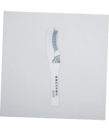 Beavorty 20 Pcs eyelash measuring ruler eyelash length ruler paper lash measuring tool mascara scale lash 1 count (Pack of 1) As Shownx2pcs - Buy Online on GoSupps.com