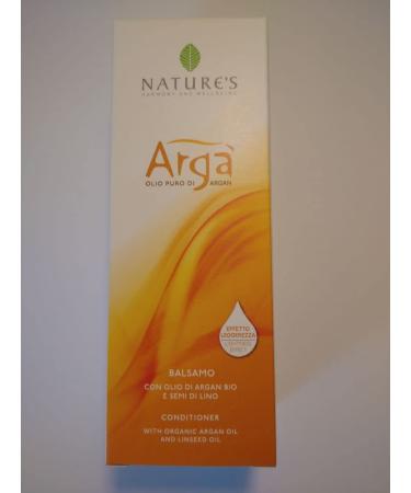 Nature's Arg   Hair Conditioner - Nourishing Argan & Linseed Oil 150ml for Smooth Healthy Hair | International Shipping - Buy Online on GoSupps.com