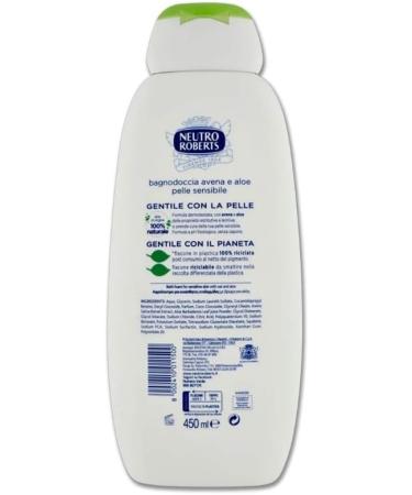 NEUTRO ROBERTS Bagnodoccia Sensitive peel with oat flakes and aloe 450 ml - Buy Online on GoSupps.com