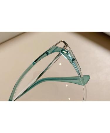 Cat-Eye Blue Light Blocking Reading Glasses - Anti Glare Computer Eyewear - Large +250 Black - Buy Online on GoSupps.com