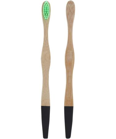 Eco-Friendly Bamboo Toothbrush for Adults | Soft Bristles & Sustainable Oral Care - Buy Online on GoSupps.com