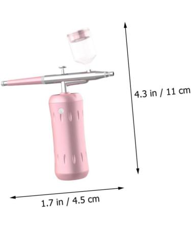 MAGICLULU Oxygen Injector Water Replenishment Instrument Portable Facial Mister Cordless Airbrush Kit Face Air Brush Cordless Makeup Airbrush Face Moisturizers Blush Pink Abs Pearlescent - Buy Online on GoSupps.com