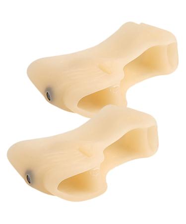 Hemoton 1 Pair Magnetic Splitter Thumb Protector Hair Straightener Holder Magnet Tool Bunion Splint Yoga Hammer Foot Separator Durable Separators Care