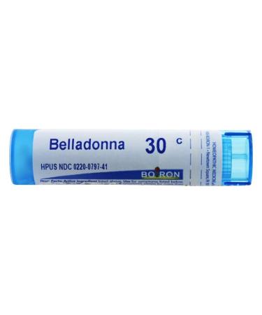 Boiron Single Remedies Belladonna 30C 80 Pellets