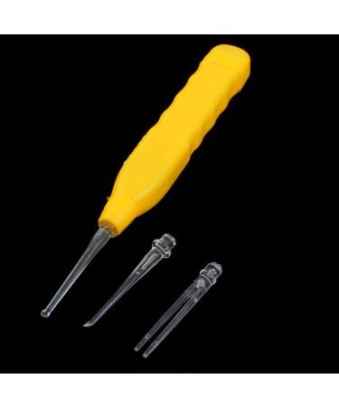 Qtqgoitem Adult Earwax Remover Curette Cerumen Cleaner Tool with LED Light - 10 Pcs - Buy Online on GoSupps.com