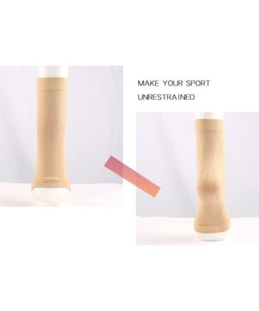 Valcatch Foot Compression Sleeves for Ankle and Heel Support | Toeless Stockings for Inflammation Relief & Improved Blood Circulation | Unisex S/M - Buy Online on GoSupps.com