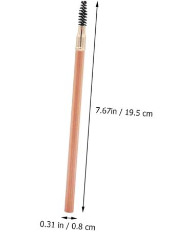 SOESFOUFU 2pcs Double Ended Eyebrow Pencil with Brush Women Makeup Pencils Makeup Eyebrow Tool Eyeliner Wood - Buy Online on GoSupps.com