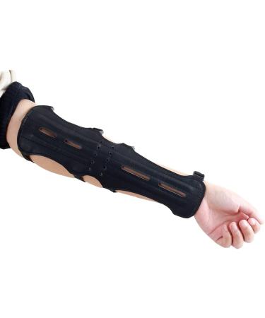 SOPOGER Archery Arm Guard - Adjustable Extended Forearm Protector for Youth & Adults | Lightweight PU Leather | 4-Strap Buckles | Ideal for Shooting & Hunting - 11.8 Inch - Buy Online on GoSupps.com