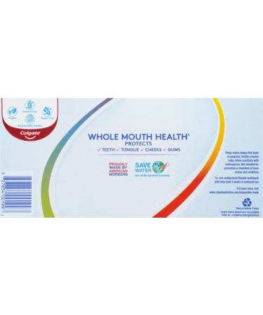 Colgate Total Whitening + Fresh Boost Toothpaste - Mint Flavor 5.1 oz Tube 2 Pack | International Shipping Available - Buy Online on GoSupps.com