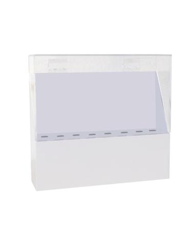 Multi Purpose 8 Slot Tweezers Case Compact Tweezer Storage Clear Lid Tweezer Stand For Nails Technicians And Hobbyists
