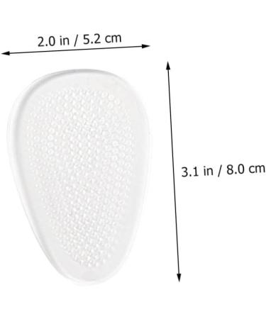 15 Pairs Shock-Absorbing Anti-Slip Gel Inserts for Women's Heeled Loafers & Chunky Boots Comfort Pads for Clear Heels NULYLU - Buy Online on GoSupps.com
