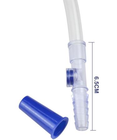 Urine Drainage Bags 2000ml Capacity Leg Bag Urine Collection Bag with Tubing Anti-Reflux Valve (5Pcs) - Buy Online on GoSupps.com