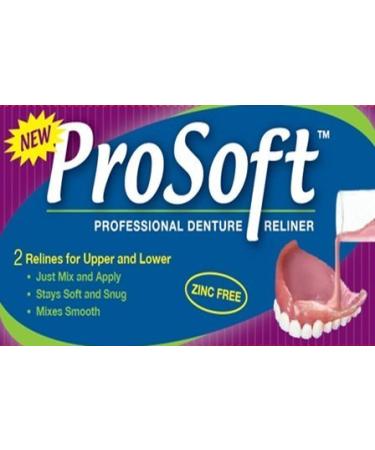 ProSoft Denture Reliner - 4 Relines | Long-Lasting Comfort and Fit - Buy Online on GoSupps.com