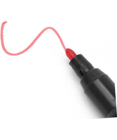 Healeved 20 Pcs Microblading Eyebrow Pen Eyebrow Pencils Tool Plastic Red - Buy Online on GoSupps.com