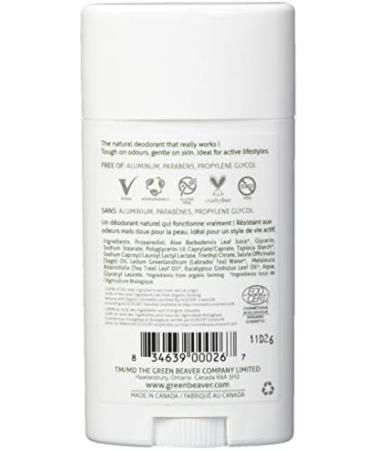 Green Beaver All Natural Body Deodorant Paraben & Aluminum-Free Vegan For Normal & Sensitive Skin Tea Tree 2-pack Tea Tree (2 Pack) - Buy Online on GoSupps.com