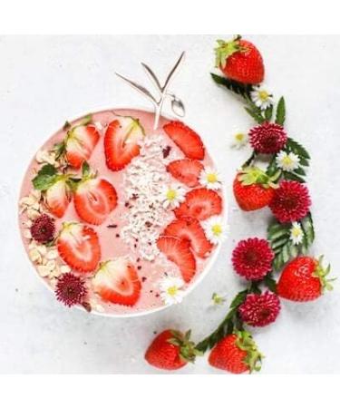 250g Organic Fruit Powder Made From Freeze-Dried Wild Strawberries - Fruity Strawberry Powder No Additives - In Biodegradable Packaging - Buy Online on GoSupps.com