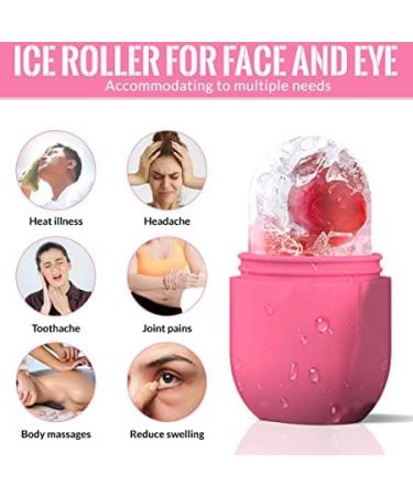 Upgraded Ice Roller for Face and Eyes - Tighten, Tone, and Brighten Skin - Reduce Eye Bags and Puffiness - Anti-Aging Beauty Tool - Buy Online on GoSupps.com
