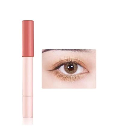 1pc Waterproof High Gloss Pearl Eye Makeup Eye Shadow Stick Lasting Shadow Makeup Shimmer Silkworm Glitter Eyes Tools For Eyes (Color : 02)