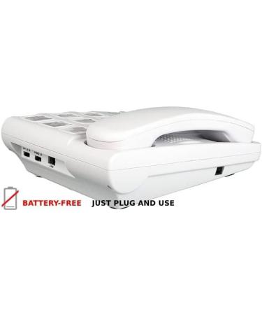 Big Botton Phone for Elderly Corded Telephone Loud for Hard of Hearing Aid with Speaker One-Touch Speed Dial Landline Phone for Dementia Aid Handsfree for Seniors Elderly - Buy Online on GoSupps.com