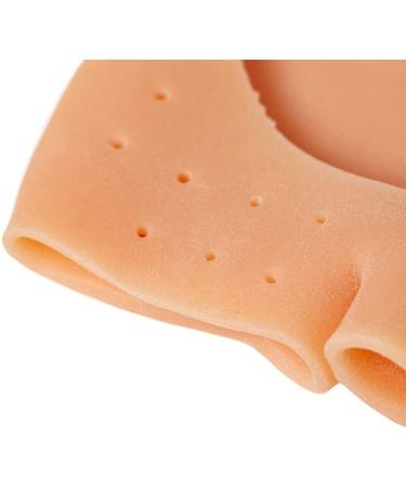XIDAJIE Gel Toe Cap Protectors - Prevent Calluses and Blisters (1 Pair, Nude) - Buy Online on GoSupps.com
