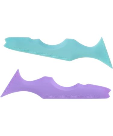 Baluue 6 Pcs Silicone Beauty Ruler Eyeliner Stencils Tool Make up Stencils Lash Applicator - Buy Online on GoSupps.com