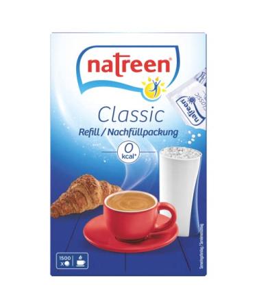 Natreen Sweetener Classic Bundle - 1500 Fine Sweet Refill & 250ml Liquid - Perfect for Healthy Sweetening | International Shipping Available - Buy Online on GoSupps.com