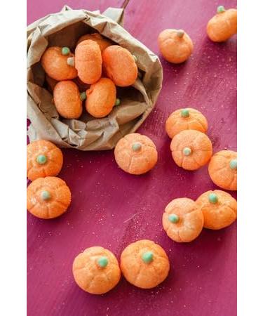 Halloween Pumpkin Mallows Perfect for Halloween Parties and Trick or Treat 225g - Buy Online on GoSupps.com