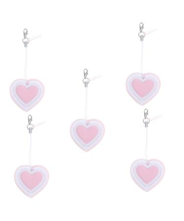 Ipetboom 5pcs Screen Wipe Dollhouse Wallpaper Cellphone Screen Cleaner Wipes Handbag Pendant Screen Cleaning Pad Eye Glasses Lens Cleaner Cloth Cleaning Wipes Pp Decorative Bag Digital Pink Pinkx5pcs mediumx5pcs