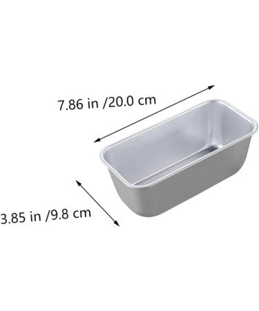 Zerodeko 5pcs Bread Toast Mold Square Bread Pan with Lid Pastry Baking Pan Cajas para Con Chocolate Toaster Pastries Chocolate Cake Loaf Pan A01 Aluminum Alloy Self Made Baking Tools - Buy Online on GoSupps.com
