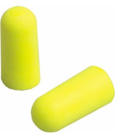 EAR Soft Yellow Neon 50 pairs SNR 36dB packed in pairs hearing protection earplugs