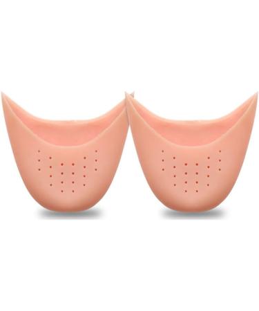Skin Color Silicone Toe Pads for Women - Protective Caps for Comfortable Feet Support | Qtqgoitem (Model 2b0 11c c4a 44c 136) - Buy Online on GoSupps.com