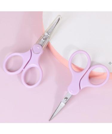 Small Stainless Steel Eyebrow Scissors & Facial Hair Shears | Premium Eye Brow Trimmer for Women - Beauty Essentials for Perfect Shaping - Buy Online on GoSupps.com
