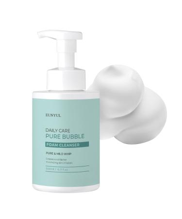 EUNYUL Daily Care Pure Bubble Foam Cleanser 16.9 fl. Oz. pH 5.5 Bubble foam with Pump type & Deep Cleansing Foam type (pH Balance)