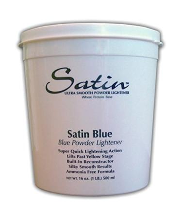 SATIN Satin Blue/bleach Powder Lightener 1 Lb Tub
