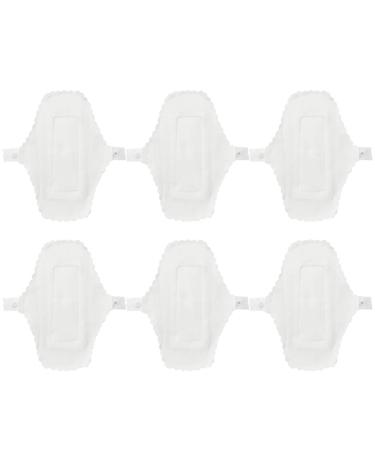 MILISTEN Waterproof Menstrual Pad Washable Mama Pads Sanitary Napkin Panty Liner Cloth for Women Lady 6Pcs