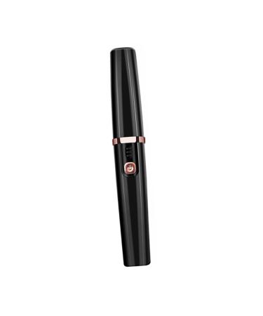 1 PC Electric Eyebrow Trimmer USB Charging Trimmer Mustache Trimmer Safe Eyebrow Trimmer Creative Hair 14.5X1.7cm Black