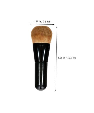 NOLITOY Foundation Brush - Blending Contouring & Exfoliating Makeup Brush for Flawless Application | International Shipping Available - Buy Online on GoSupps.com
