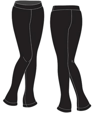 ChloeNoel P23-2 Figure Skating Pants Black Adult Small - Buy Online on GoSupps.com
