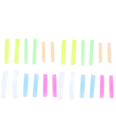 Healeved 12 Pairs Silicone Pad for Hot Eyelashes Lash Lift Rod Lash Tool Eyelash Perm Pad Permanent Perm Curler Eyelash Perming Curler Pads Lash Lift Curler Lash Curler Pad