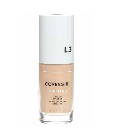 CoverGirl Trublend Natural Ivory L3 Liquid Makeup -- 2 per case.