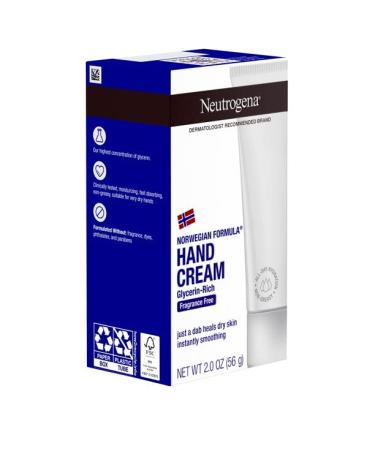 Neutrogena Unscented Norwegian Formula Hand Cream - 12 oz Value Pack - Buy Online on GoSupps.com