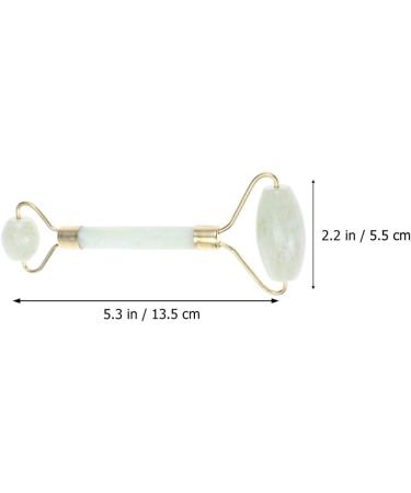 Nisstiiv Jade Roller & Gua Sha Set - Natural Anti-Aging Facial Massage Tool for Slimming & Firming Skin | Eye & Neck Care | Perfect Gift for Mothers - Buy Online on GoSupps.com