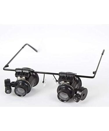 Tools Professional Headband Magnifier 20x Magnifier with Eye Glasses Design Clock Repair Magnifing Magnifying Suanyanzao9892a Ii 20X - Buy Online on GoSupps.com